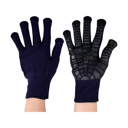 すべり止め手袋 ピタンテ ネイビー フリ