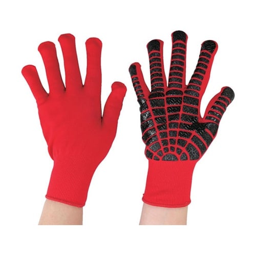 すべり止め手袋 ピタンテ 赤 フリー 1