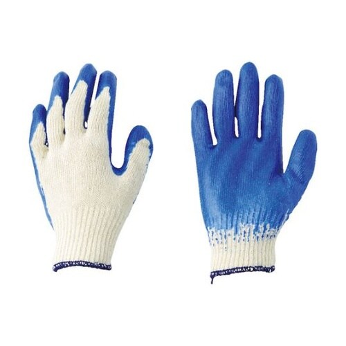 ゴム引き薄手5双組 ブルー 575