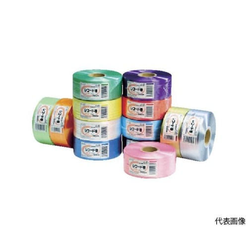 PEカラー平テープ タフロープ レコード