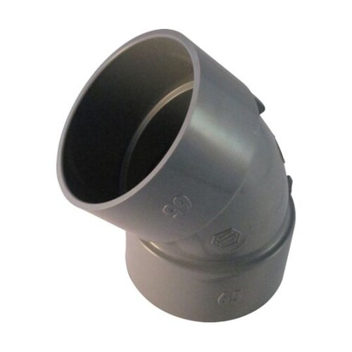 D4L65 DV継手45°エルボ 65