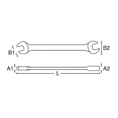 31315 14X17 両口スパナ