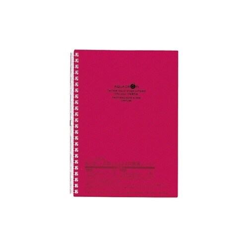 N−1658ツイストリングノート3赤