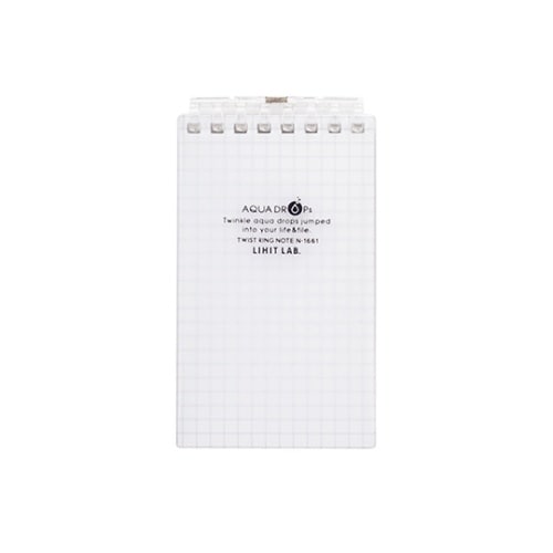 N−1661ツイストリングノート1乳白