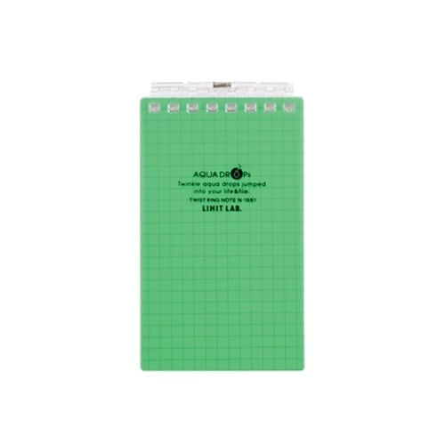 N−1661ツイストリングノート6黄緑