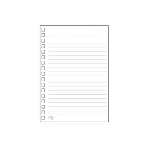 ツイストリング・ノート<専用リーフ・横罫