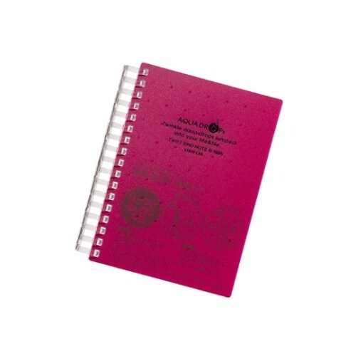 N−1665ツイストリングノート3赤