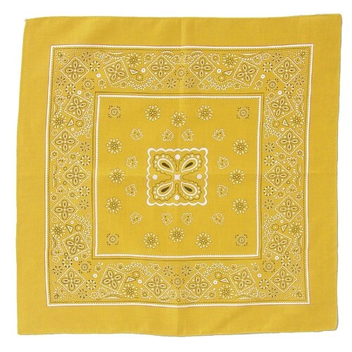 1244 バンダナ黄