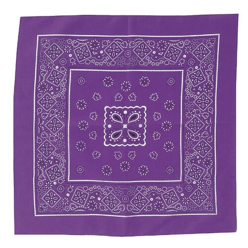 1247 バンダナ紫