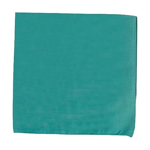 1615 バンダナ無地緑