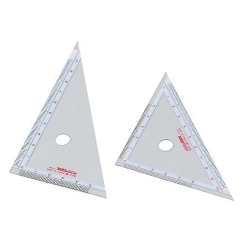 3321 三角定規(10cm)