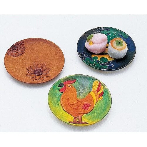 30594 木彫めいめい皿