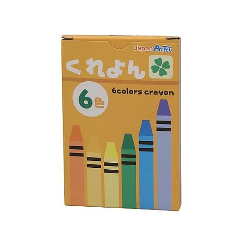 72595 クレヨン6色