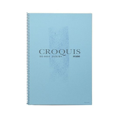 140690 muクロッキー用紙B4青