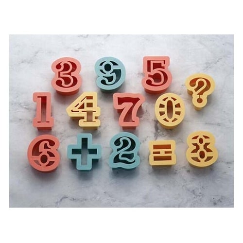 3896200クッキー抜型 フィガ数字