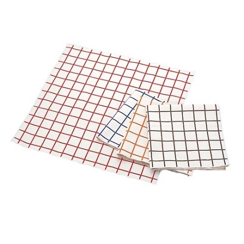 8395100 チェックナプキン レッド