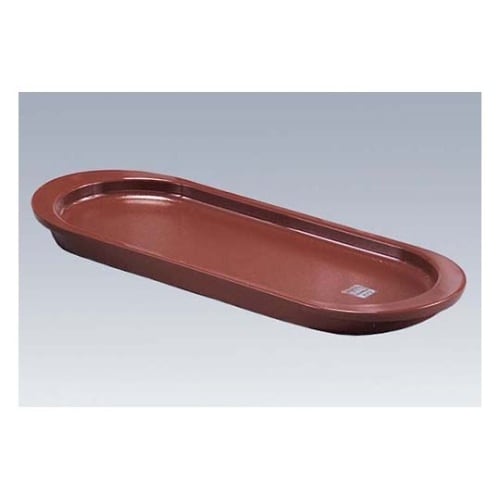 ノーブル 楕円 トレー ブラウン 198