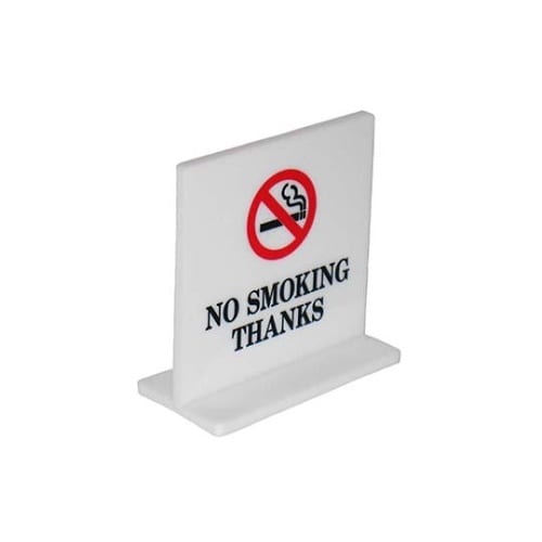 8398600 T型禁煙席 白SI−13