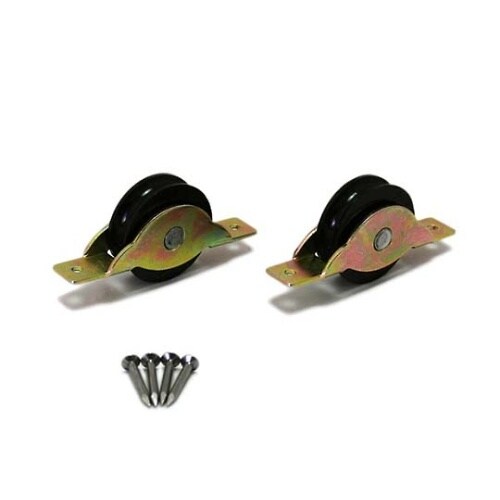 ナイロン戸車 丸30mm 1セット(2個