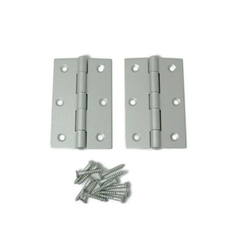 カラー蝶番 89mm シルバー 1セット