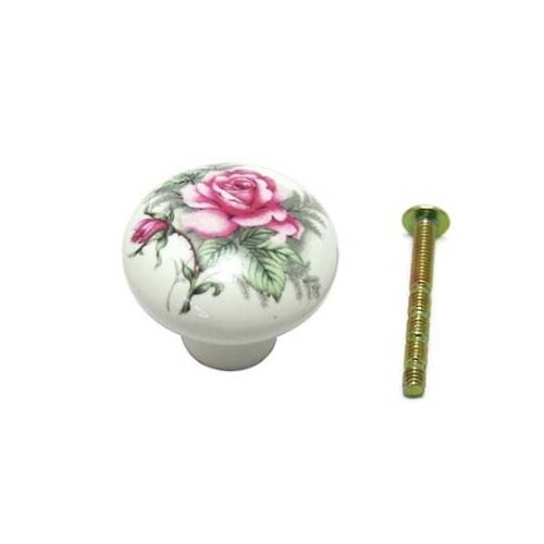 17870 ツマミ 36mm ホワイト