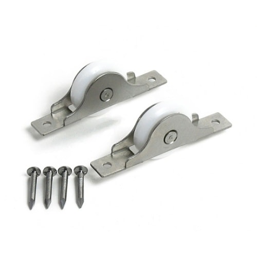 Vレール戸車V型ステンレス枠 25mm