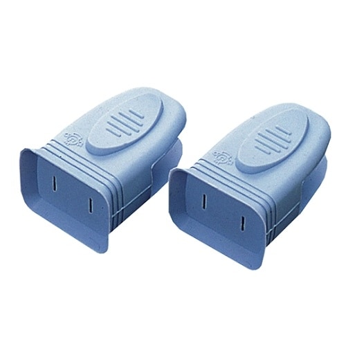 にぎりやすい安全プラグカバー ブルー 1