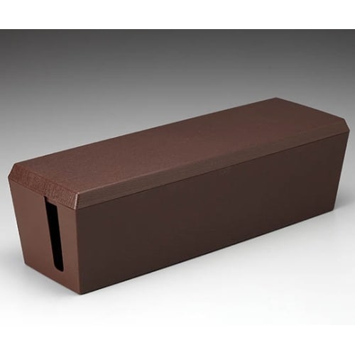 AKD−50BR スリムタップボックス茶