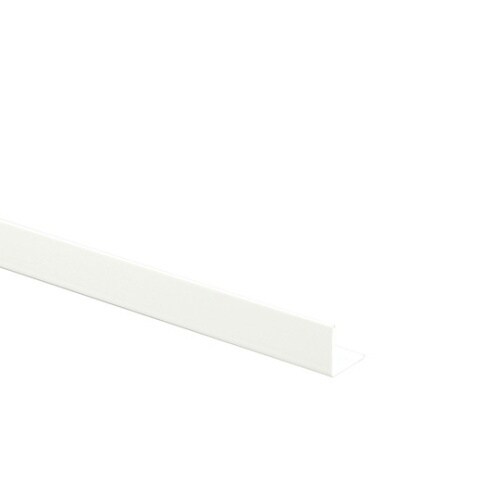 AG9583 金属製長尺素材アングル 白