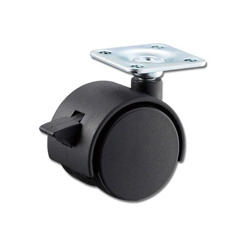 KWP−41S双輪キャスタープレート40