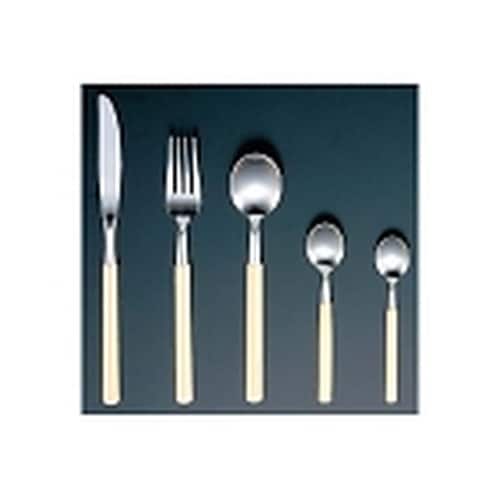 18−8 エデン ケーキフォーク 白 0