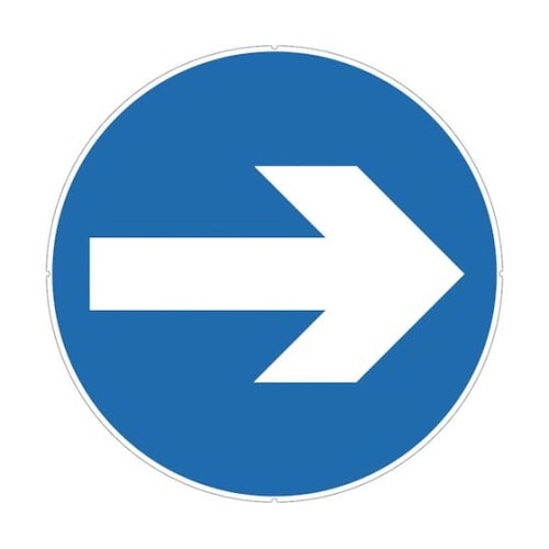 CP44 プラポールプレート 矢印