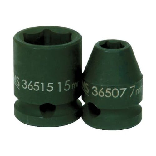 インパクト用ソケット ショート 3/8