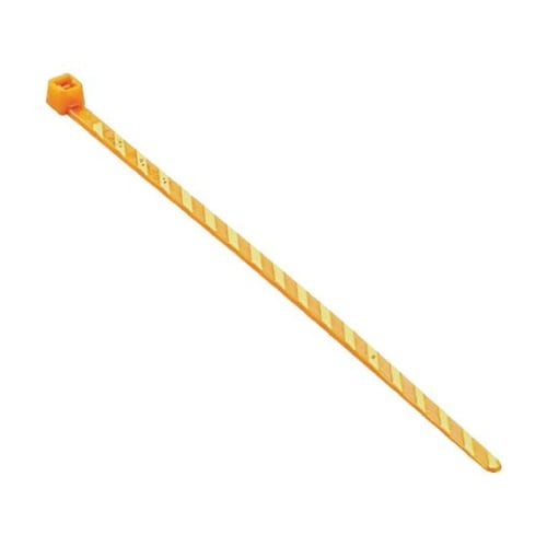 ストライプナイロン結束バンド オレンジ/