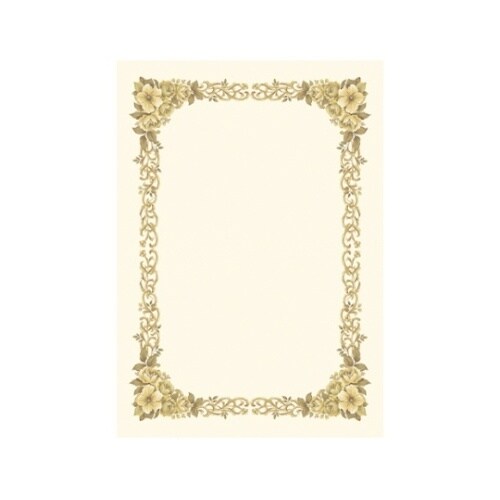 10−272 洋柄OA賞状用紙