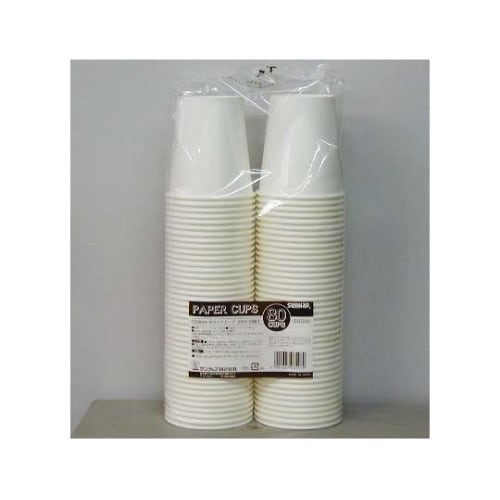 ホワイトカップ 80個入 C2080AA