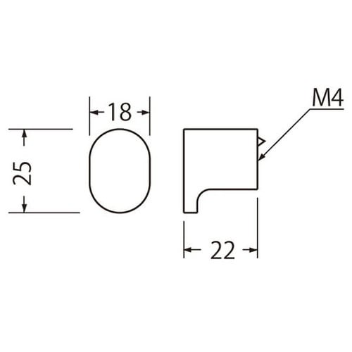 KZ−20 小判ツマミ中黒