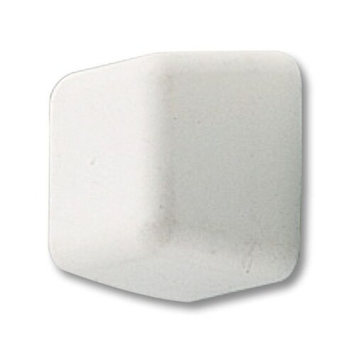 R1 キューブ戸当り15ミリアイボリ