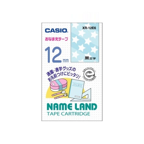 XR−12E6おなまえテープ