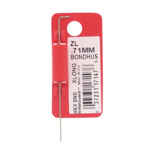 ZL0.71MM 六角ロングL−レンチ