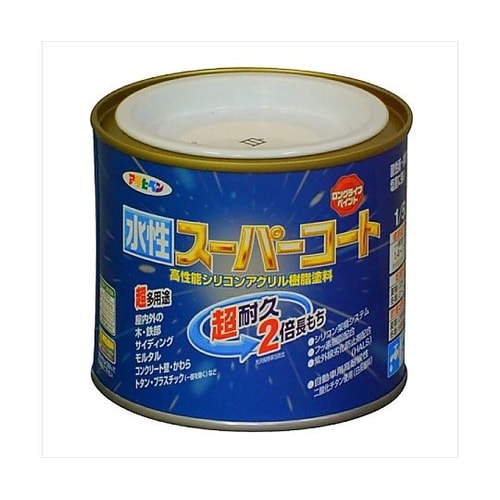 水性スーパーコート1/5L白