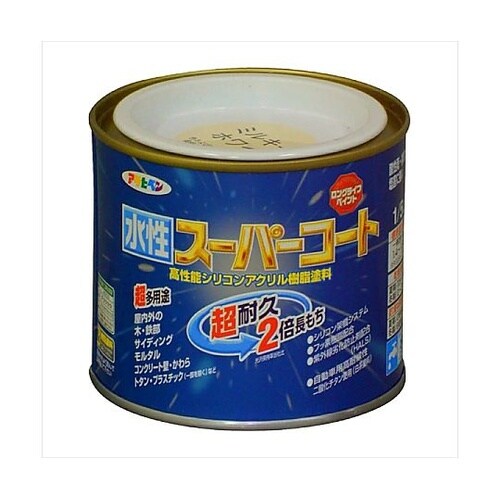 水性スーパーコート1/5Lミルキー白