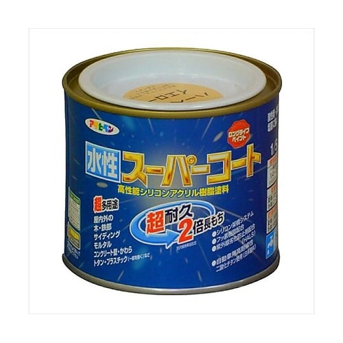 水性スーパーコート1/5Lハーベスト黄