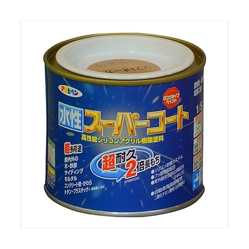 水性スーパーコート1/5Lソフトオーカー