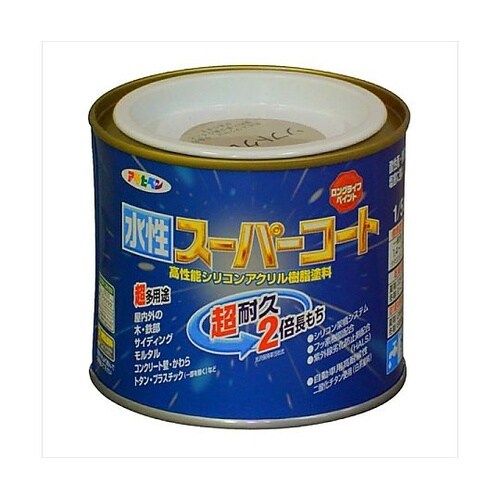 水性スーパーコート1/5Lソフトグレー