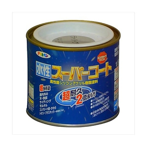水性スーパーコート1/5Lライトグレー