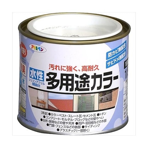 水性多用途カラー1/5L白