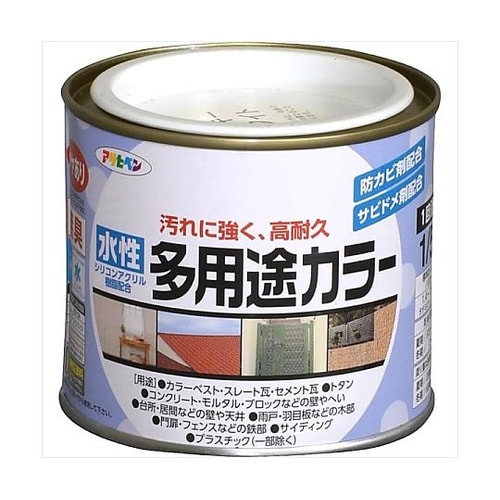 水性多用途カラー1/5Lミルキーホワイト