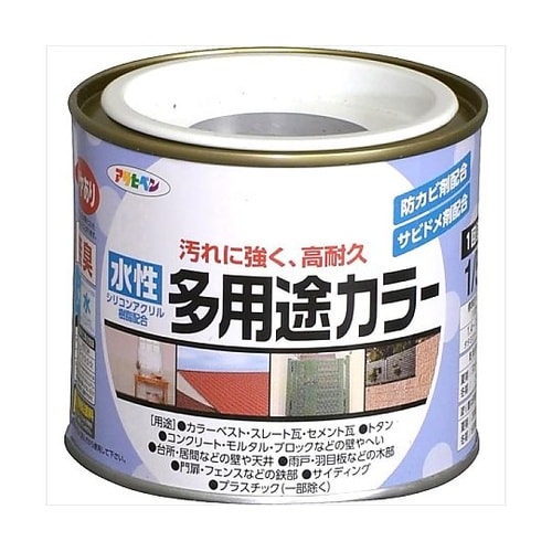 水性多用途カラー1/5L焦茶