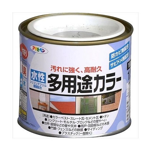 水性多用途カラー1/5Lソフトグレー